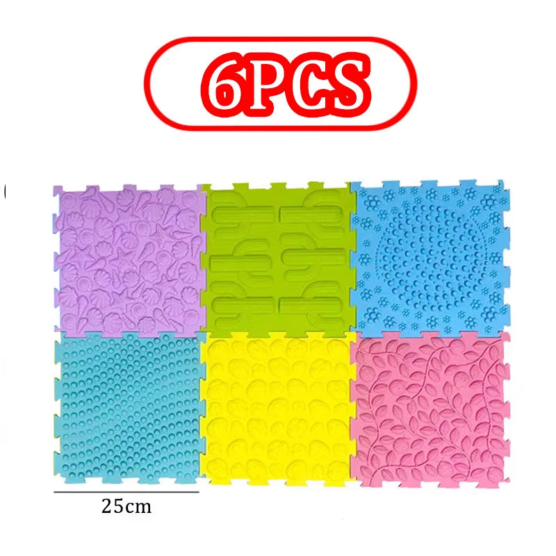 Montessori Educational Sensory Toys Sensory Integration Training Balance Stone Set Children Game Parish Sports Activities Games