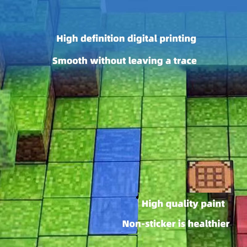 Magnetic Building Blocks Montessori STEM Educational Sensory Toys for Mine World Kids Boys Girls Ages 3+ DIY Magnet Cube Gift