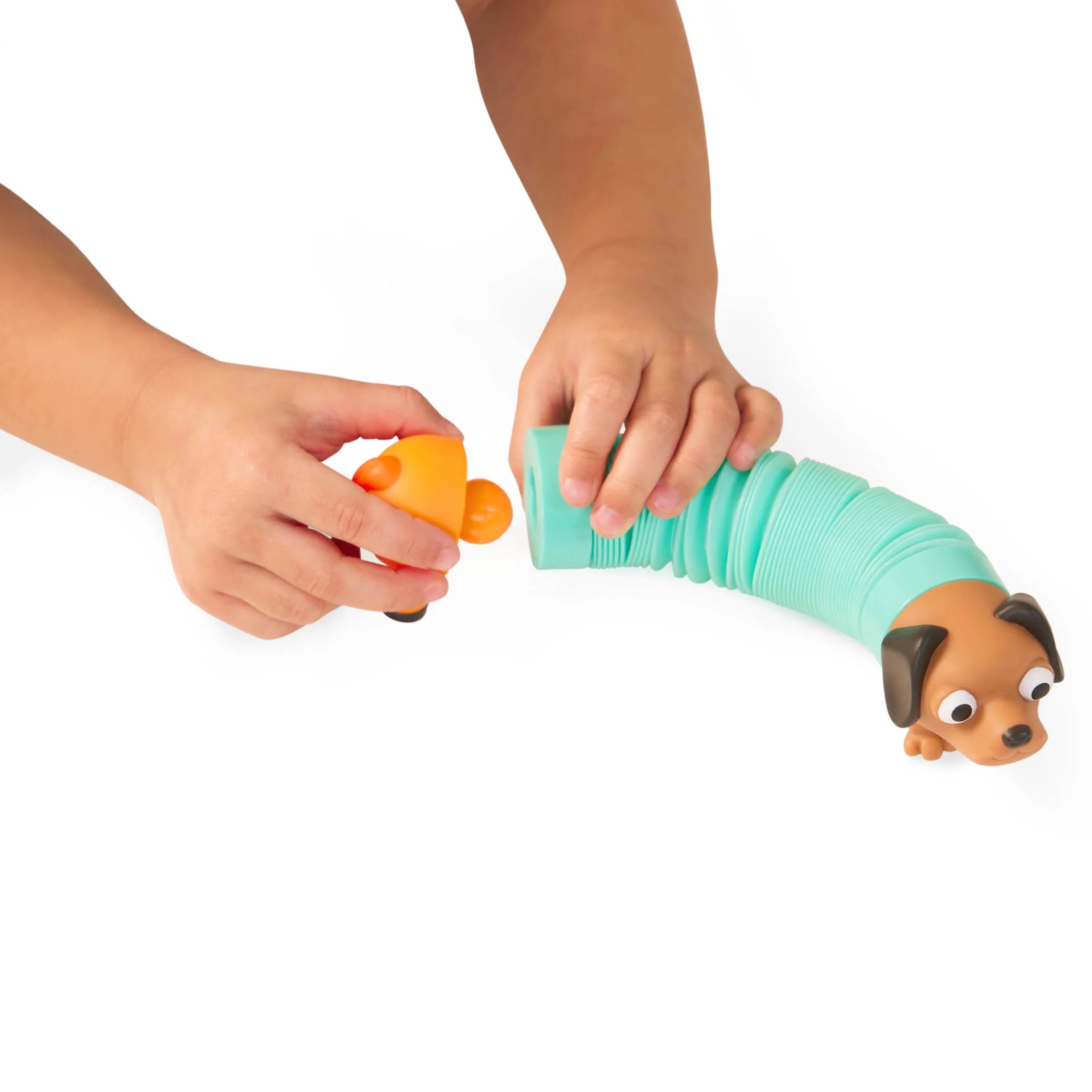 Li'L Barn Buddies 5 Sensory Farm Animal Tubes, Toddler and Preschool Toys