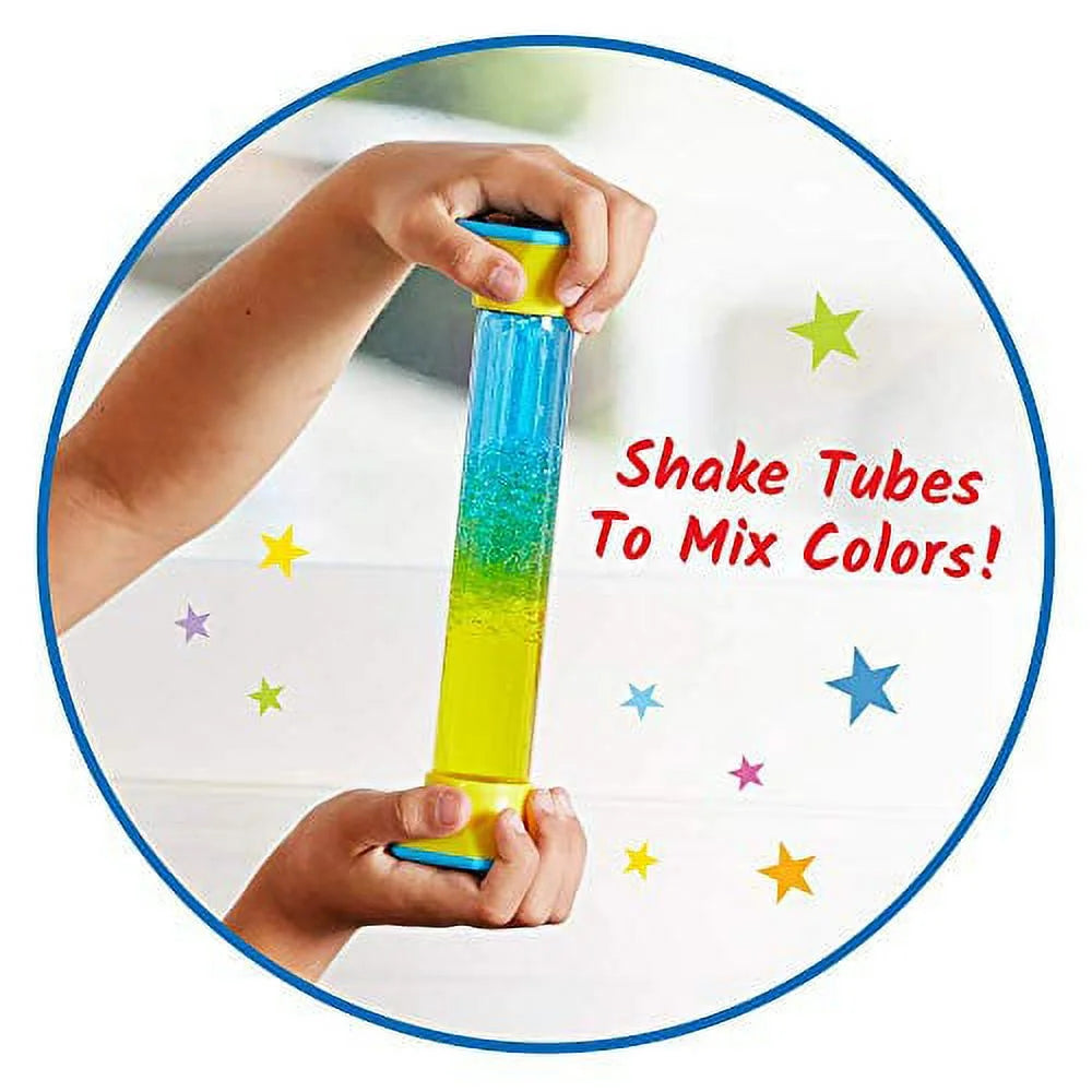 Colormix Sensory Fidget Tubes, Sensory Toys for Sensory Play, Play Therapy Toys (Set of 3)