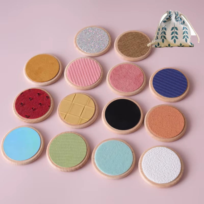 Montessori Animal Themed Sensory Mat Patches Assorted Textured, Colorful, and Interactive Sensory Wall Autistic Kids Ages 3-5