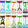 10 Pack Liquid Motion Bubbler Liquid Timers for Kids Sensory Fidget Toys Small Calming Toys Autism Toy